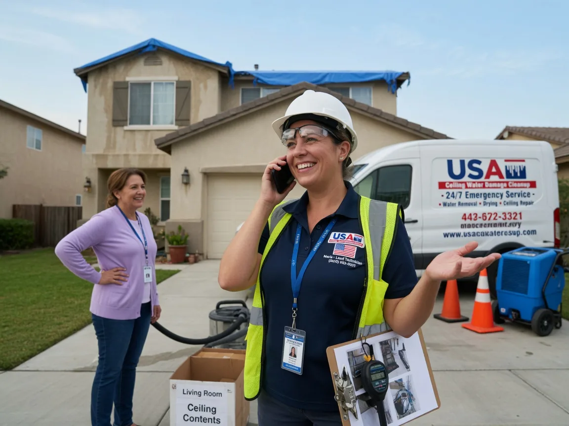Ceiling Water Damage Restoration Dorris, CA FAQs